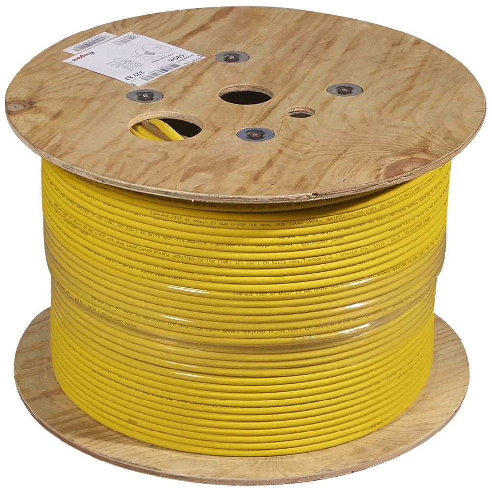 LEGRAND 032869 Cable F/UTP CAT6A LSFRZH-3 500m Amarillo