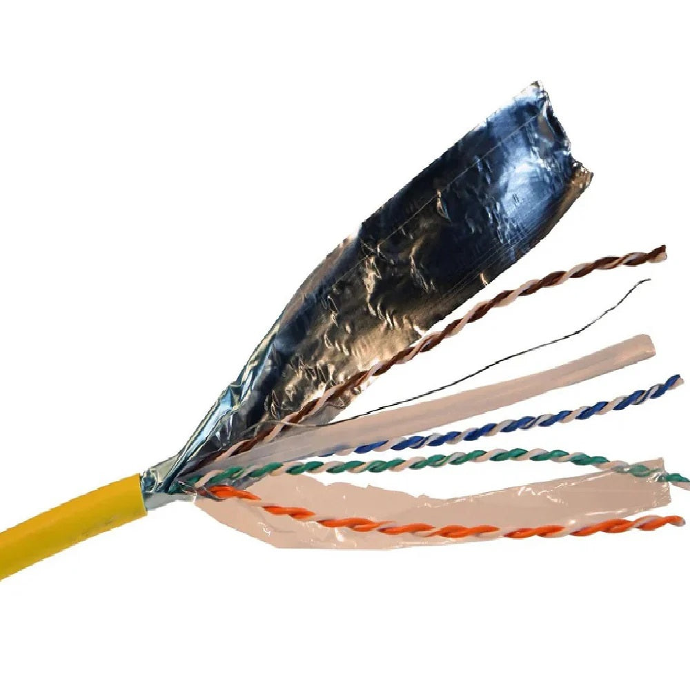 LEGRAND 032869 Cable F/UTP CAT6A LSFRZH-3 500m Amarillo