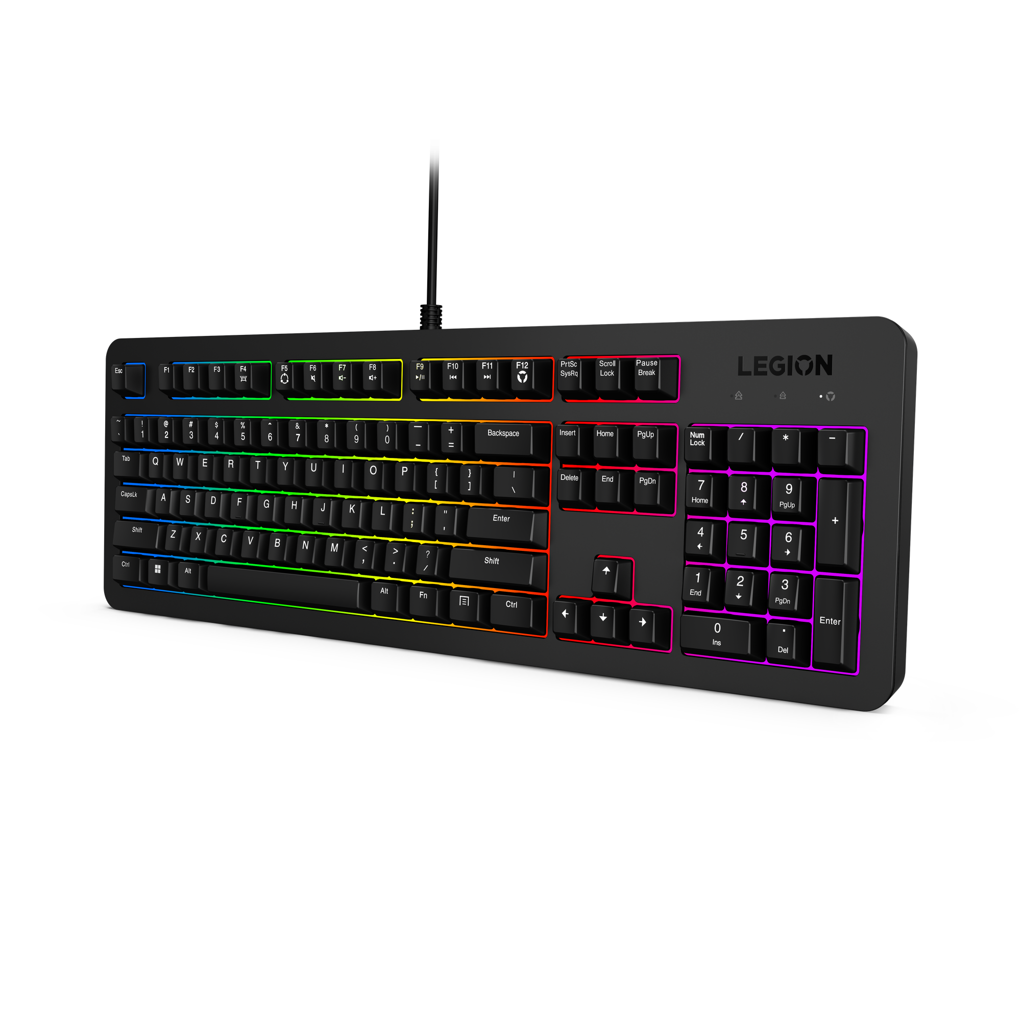 LENOVO Legion KB310 Teclado Gamer RGB Cable USB 2.0 Negro GY41N91858
