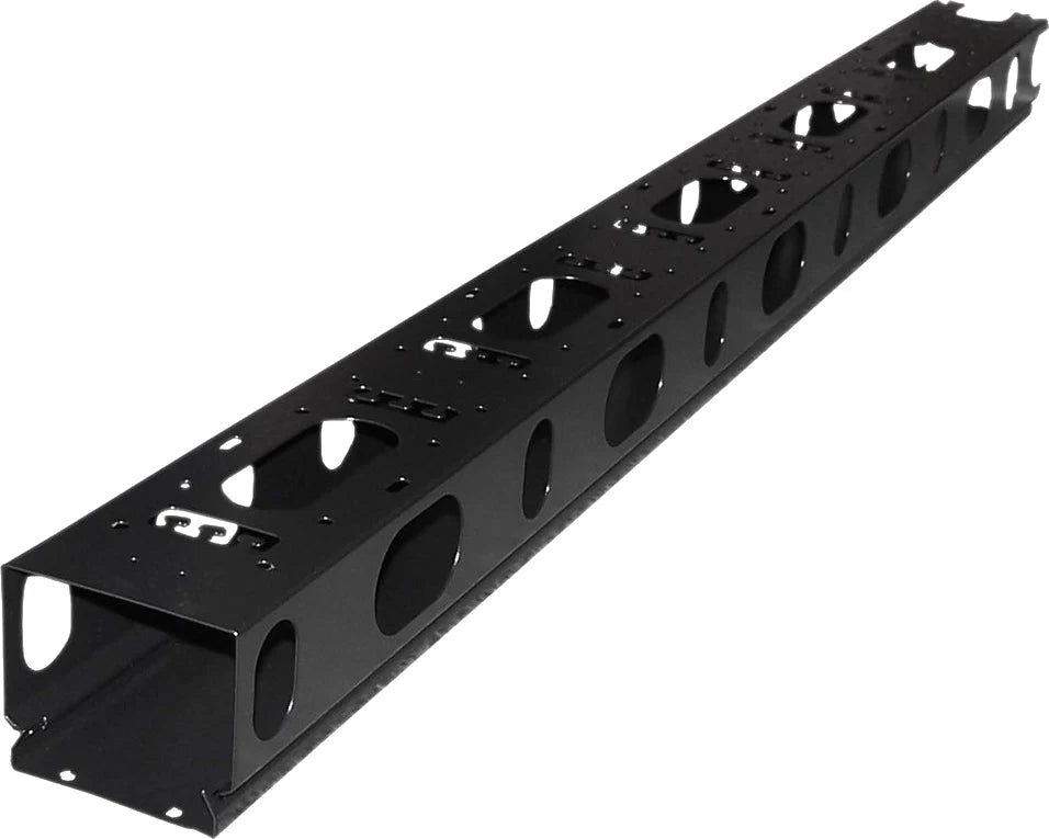 QUEST OV-4577 Organizador de Cables Vertical para Rack 19" Metálico