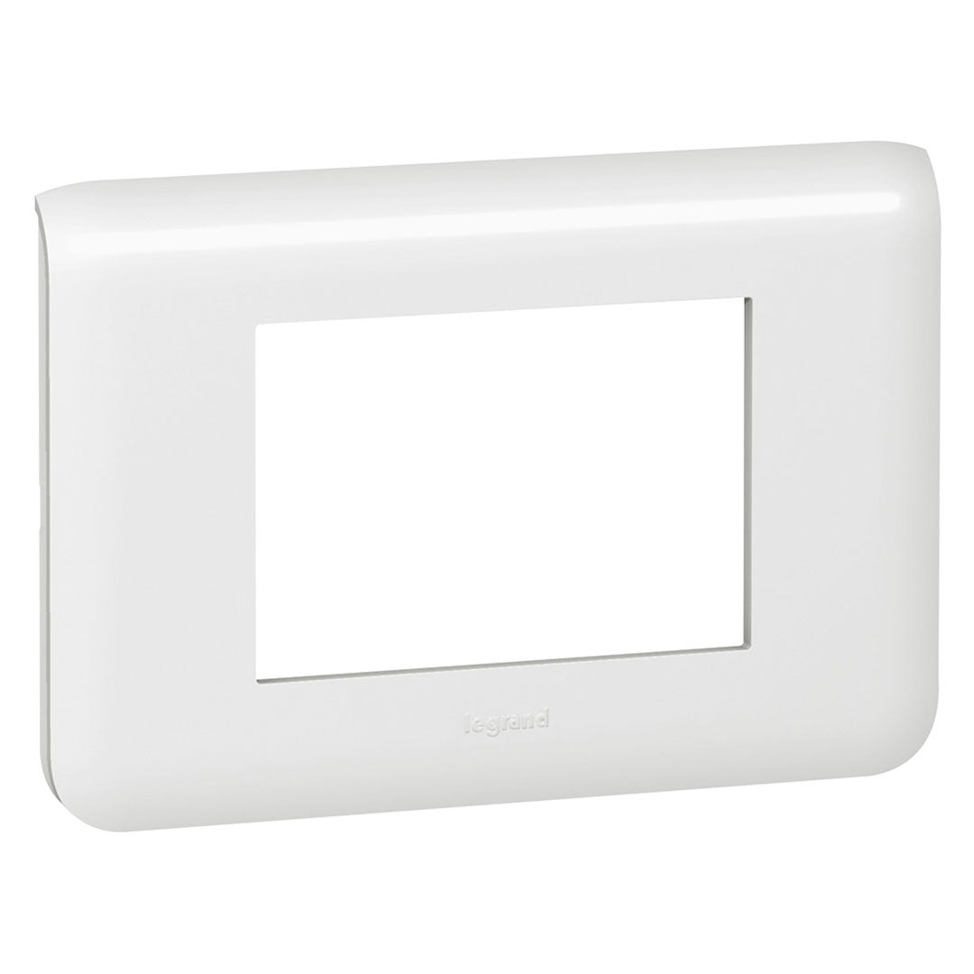 LEGRAND 078893 Placa Mosaic 3 Modulos Blanco