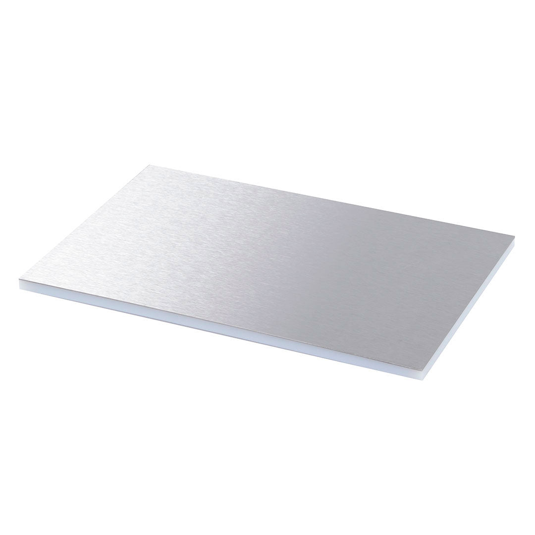 LEGRAND 088016 Placa de Acabado Acero Inoxidable Para Tapas
