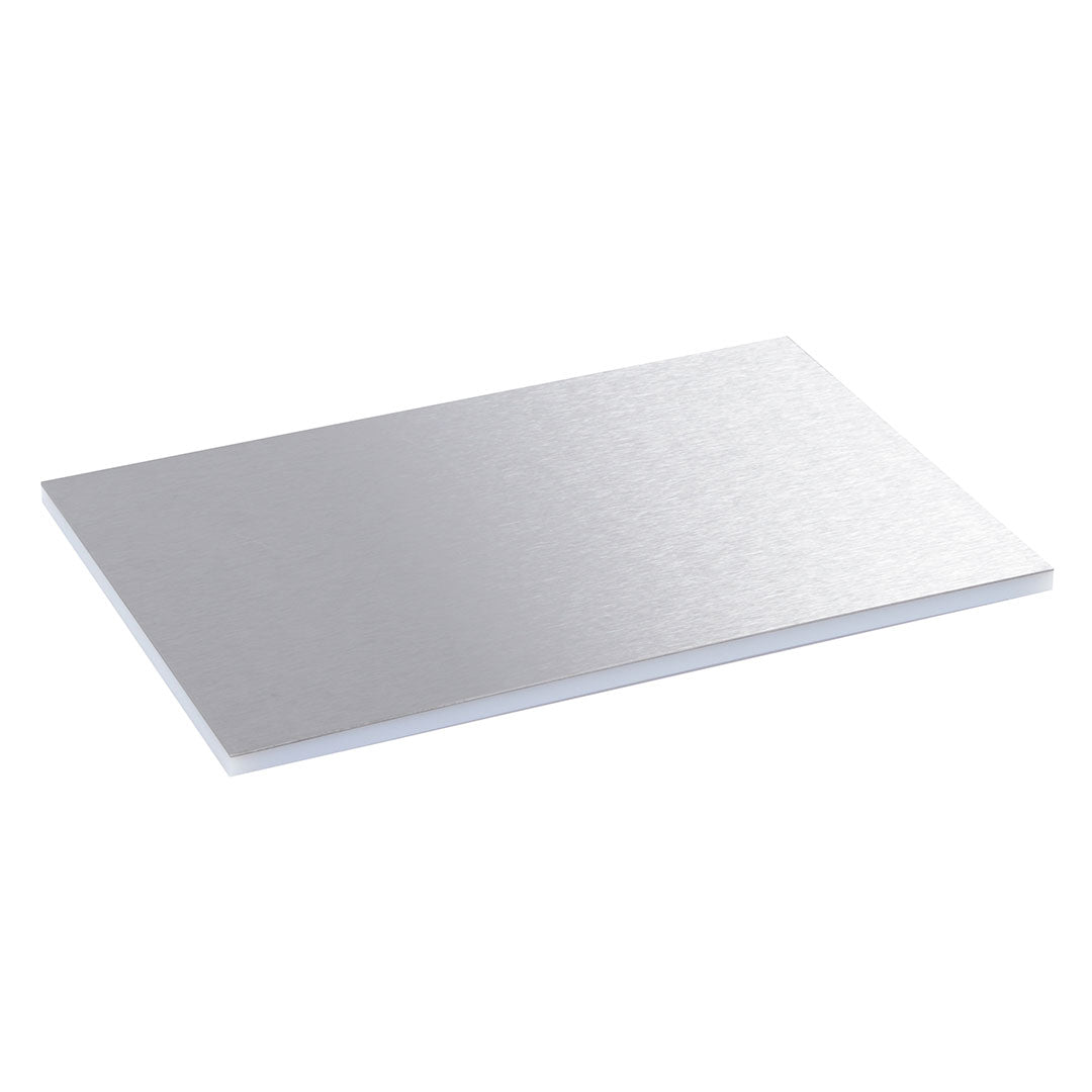 LEGRAND 088016 Placa de Acabado Acero Inoxidable Para Tapas