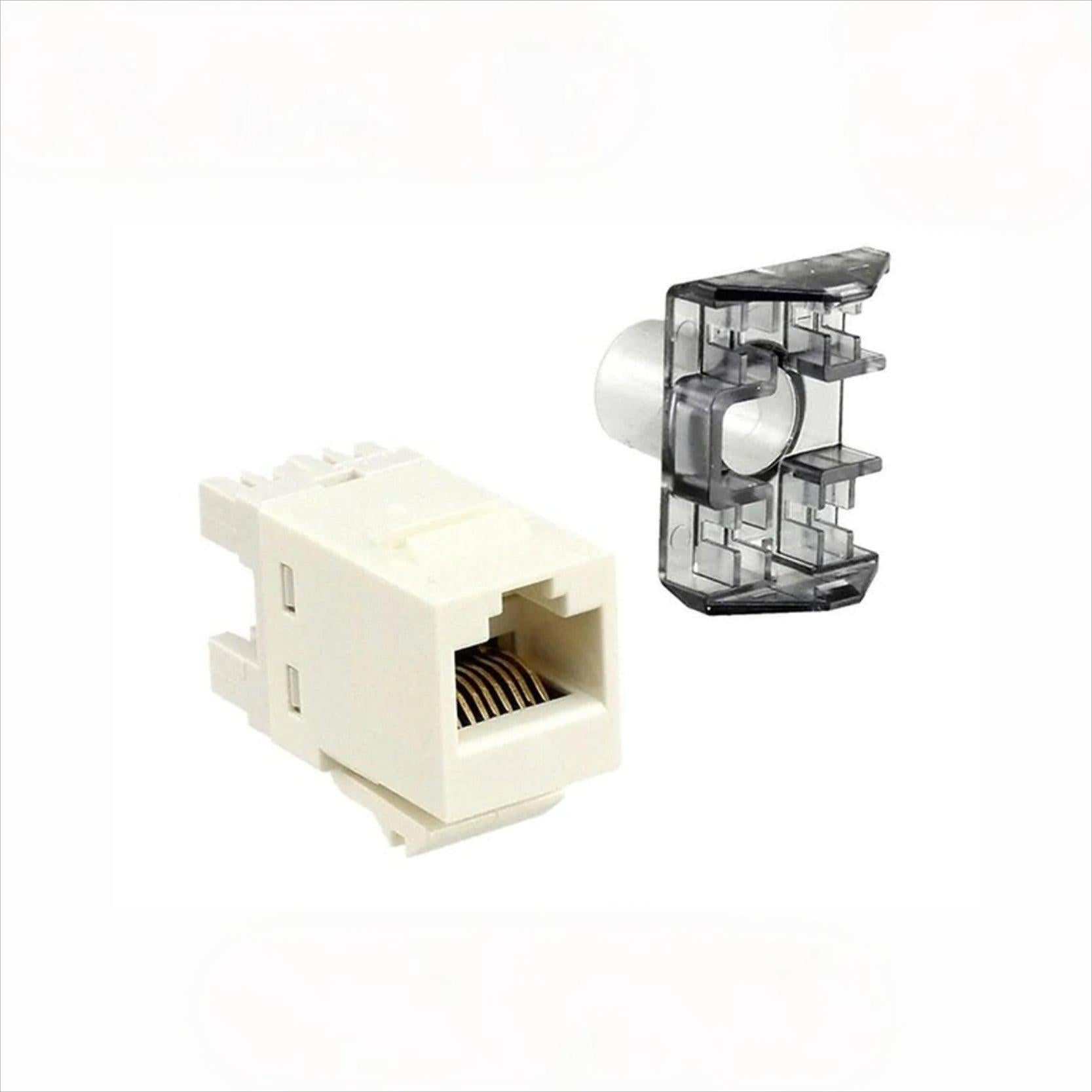 COMMSCOPE 1-1375055-3 Jack Cat6 RJ45 SL Blanco