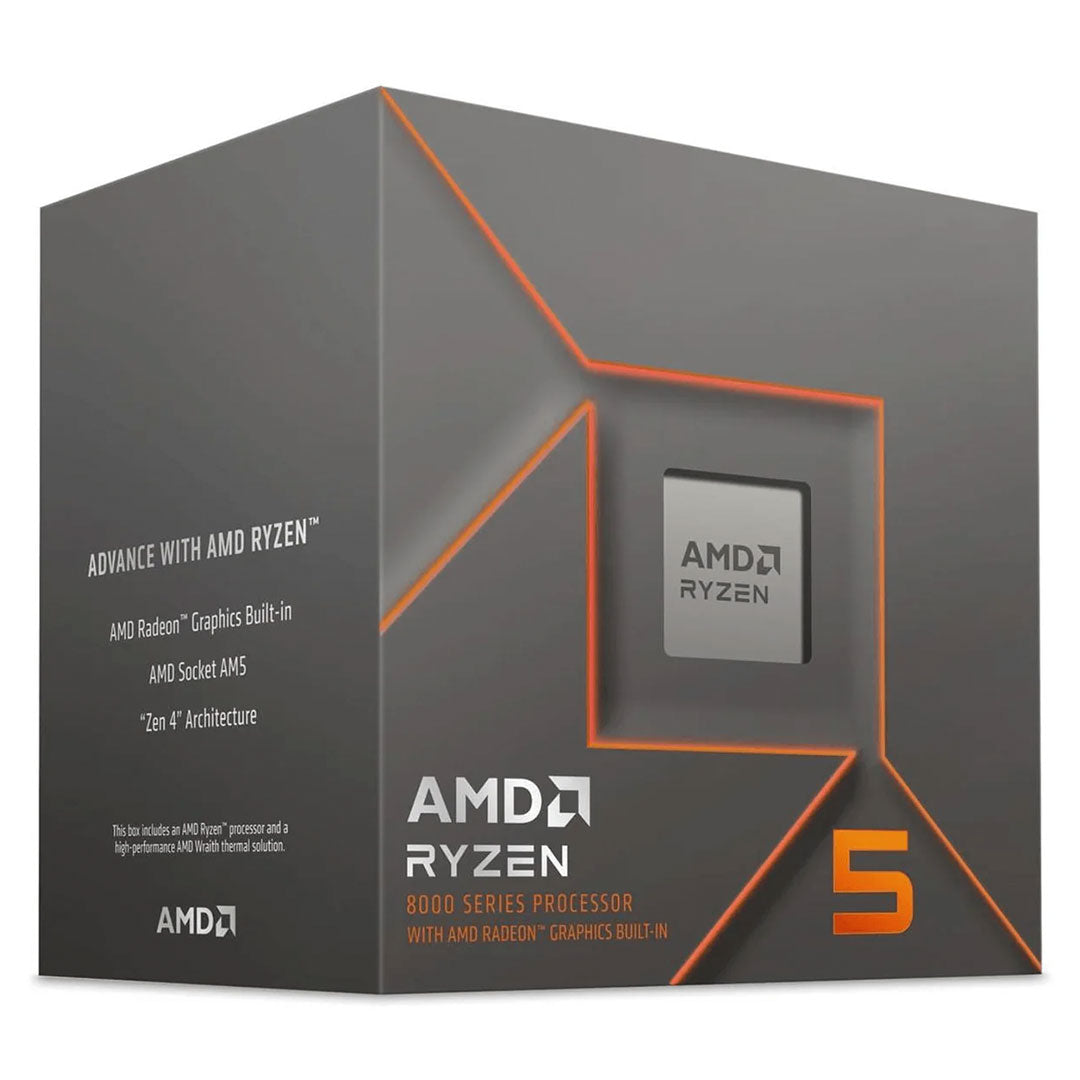 AMD Ryzen 5 8500G Procesador 6 Núcleos AM5 65W 100-100000931BOX
