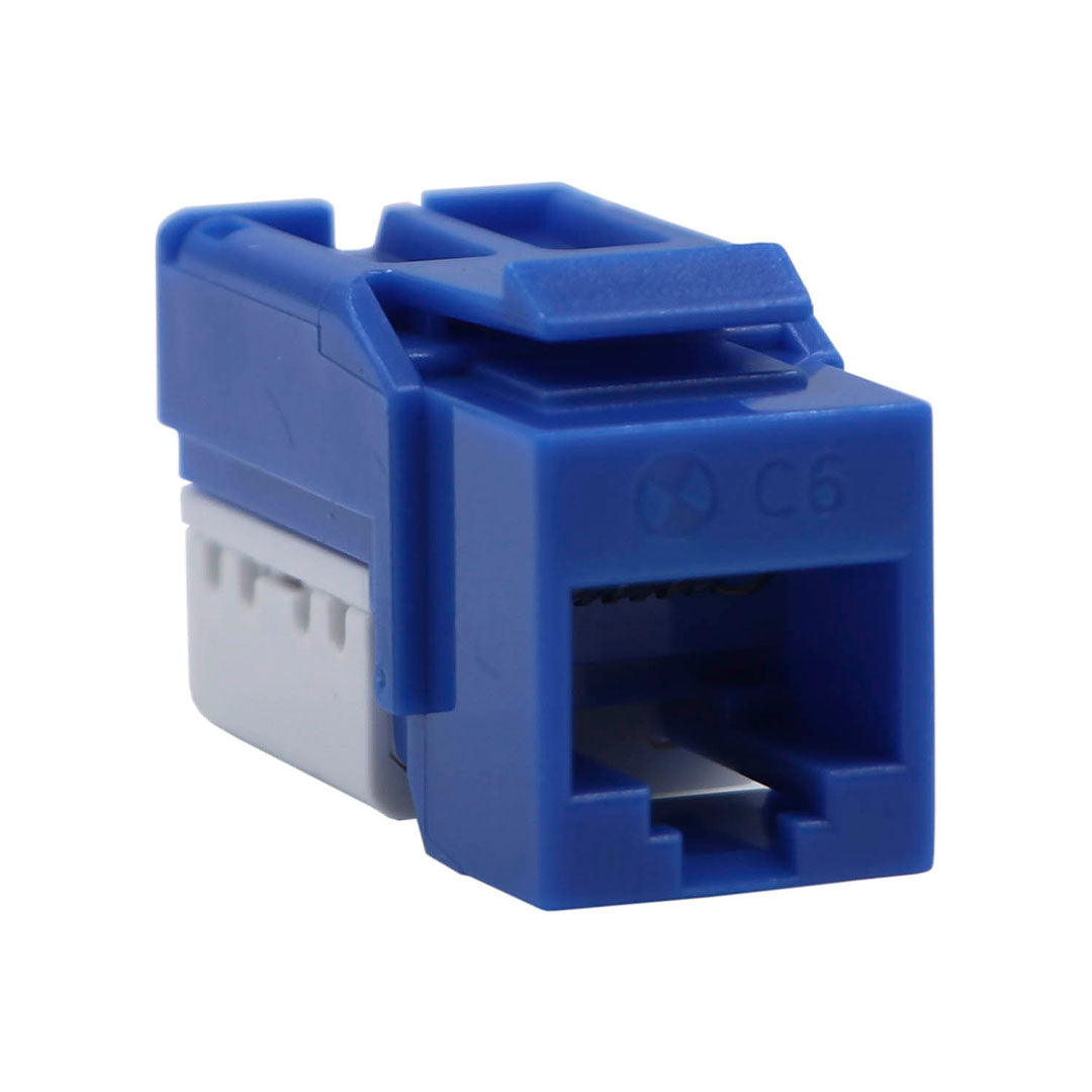 SATRA 0102010004 Jack Modular RJ45 Cat6 Azul