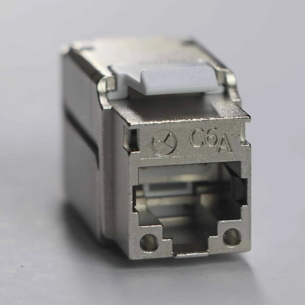 SATRA 0103010098 Jack RJ45 Cat6A Modular Blindado con Identificador
