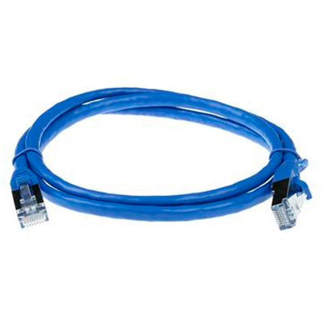 SATRA 0103090504 Patch Cord UTP S/FTP Cat6A LSZH Azul 5m