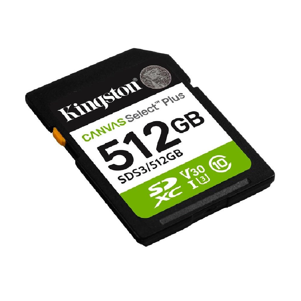 KINGSTON SDS3/512GB CANVAS SELECT PLUS Memoria MicroSD 512GB