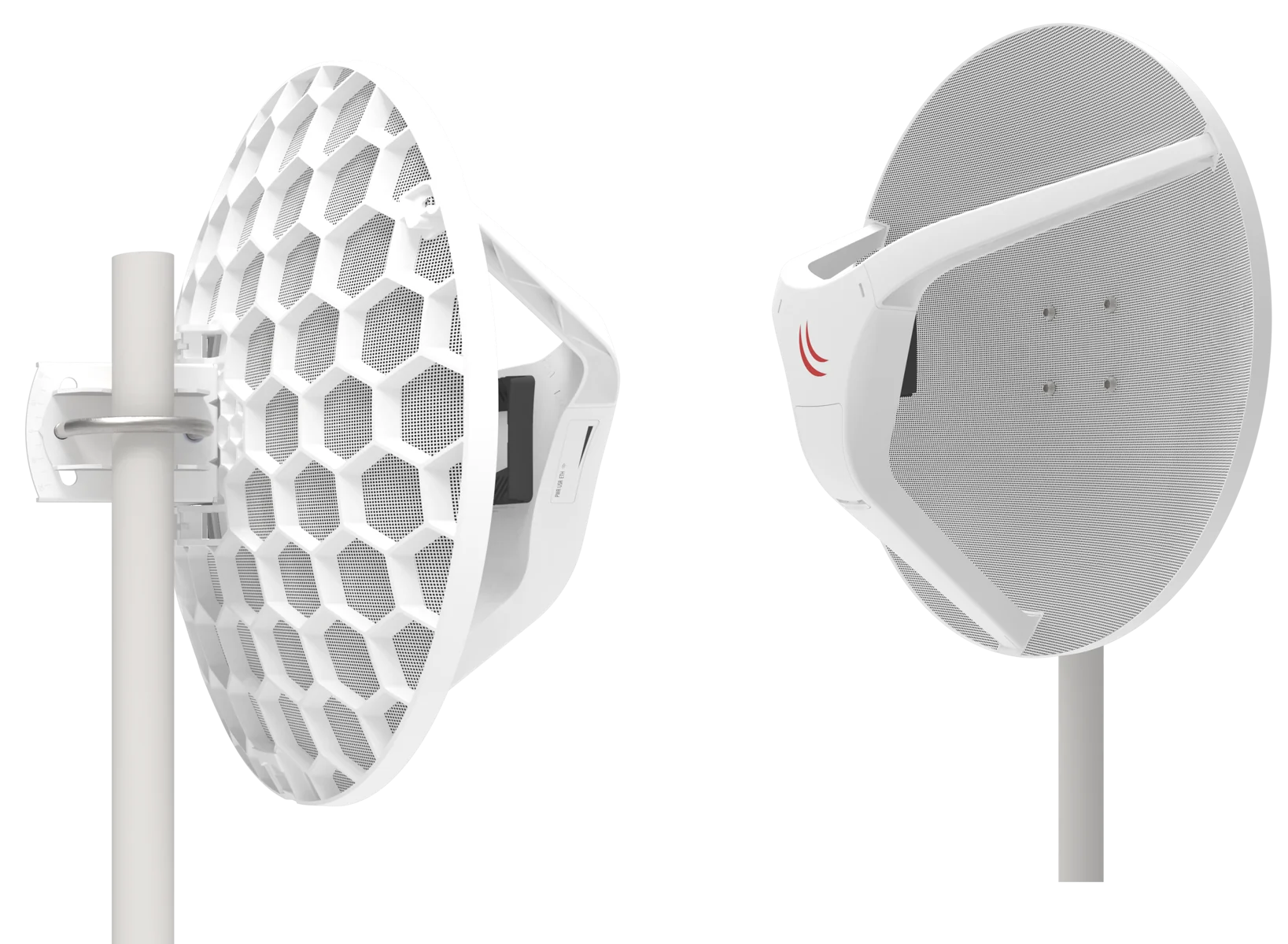 MIKROTIK RBLHGG-60adkit Antena Parabólica Inalámbrica 2Gb/s 1500m