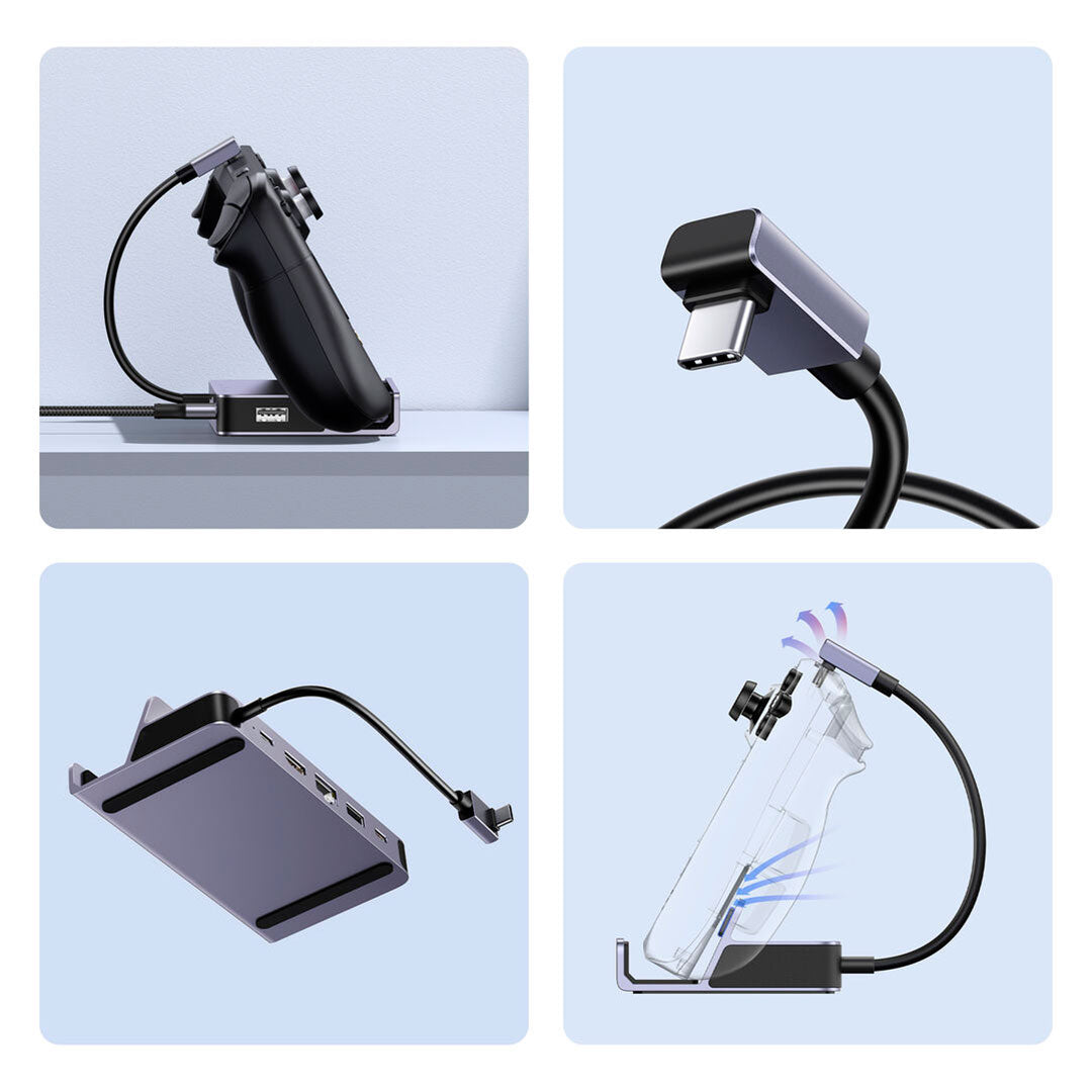 UGREEN CM666 15388 Estación de Acoplamiento USB-C 6 en 1