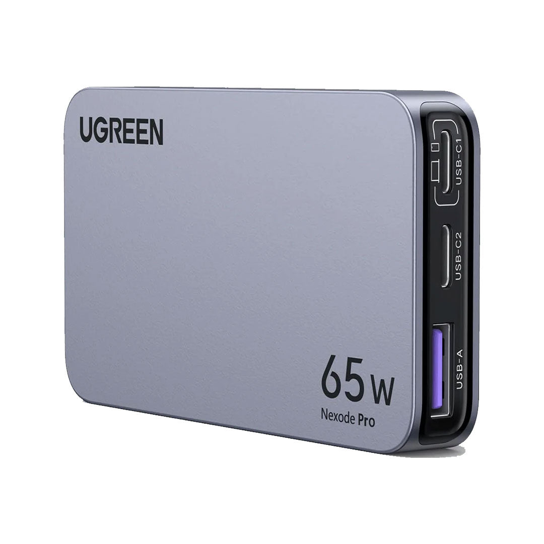 UGREEN X753 15817 Nexode Pro Cargador USB-C 3 en 1 Ultra Slim 65W