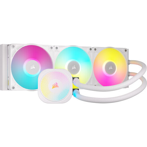 CORSAIR iCUE LINK TITAN 360 RX LCD Ventilador Refrigeración Líquida de CPU Blanco