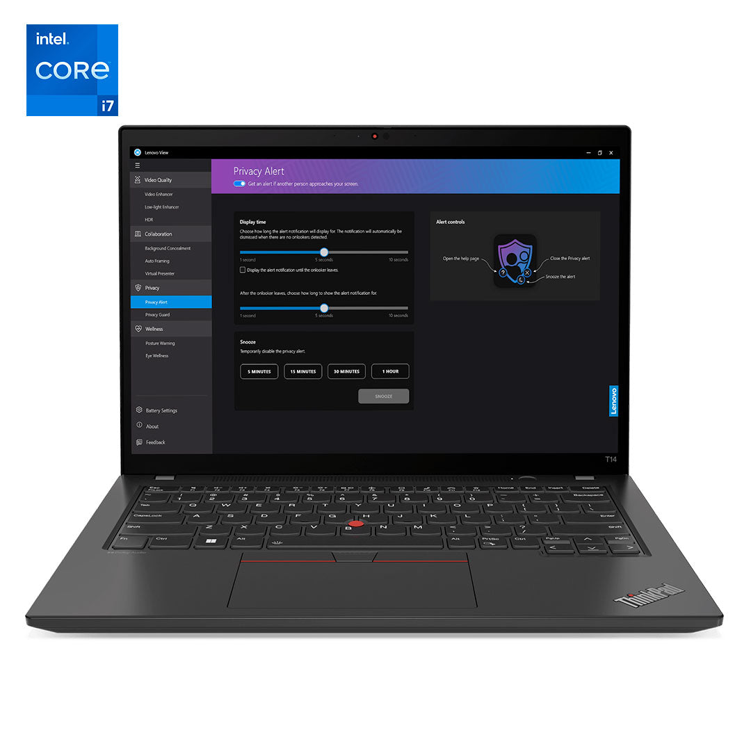 LENOVO THINKPAD T14 GEN 4 Laptop 14" 2.2K IPS, Core i7-1355U 1.7/5.0GHz, 16GB DDR5-5200 (21HE0010LM)