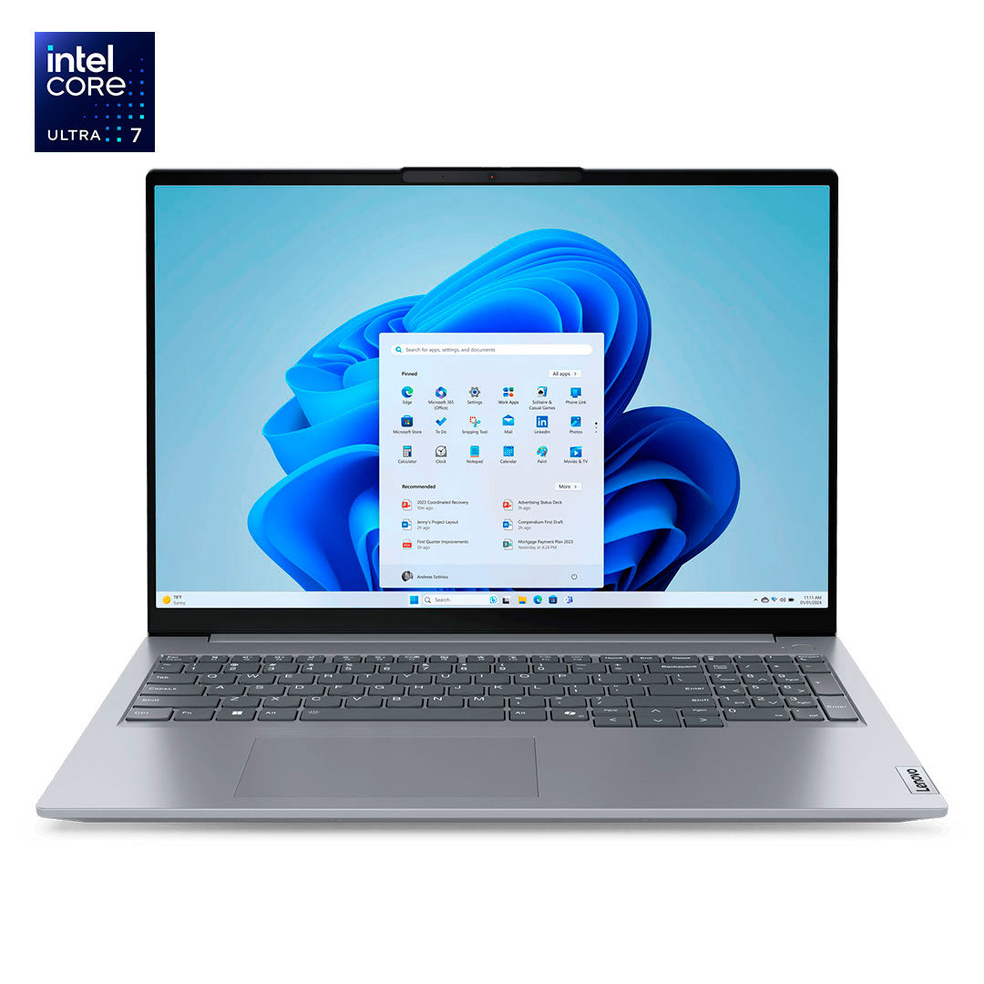 LENOVO THINKBOOK 16 G7 IML Laptop 16" WUXGA IPS, Core Ultra 7 155H 4.8GHz, 16GB DDR5-5600 (21MS00B1LM)