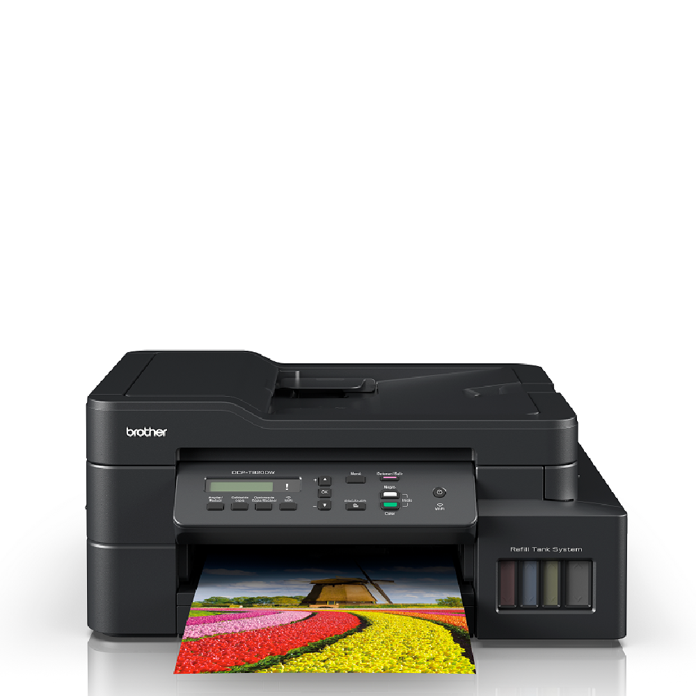 BROTHER DCP-T820DW Impresora multifuncional con tinta continua, WIFI, Dúplex, A4