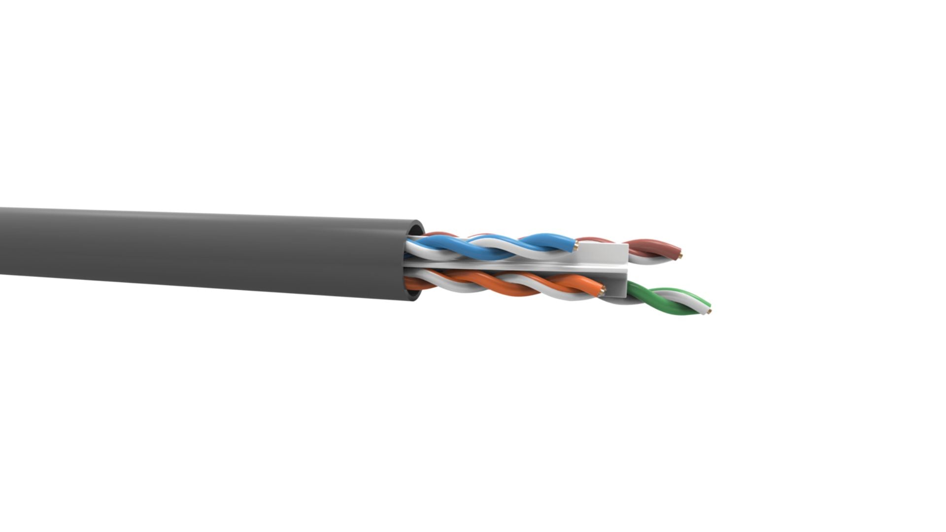 FURUKAWA LIGHTERA 23400012 Cable de Red UTP Cat6 LSZH 24AWG Cobre MULTILAN 305m - Gris