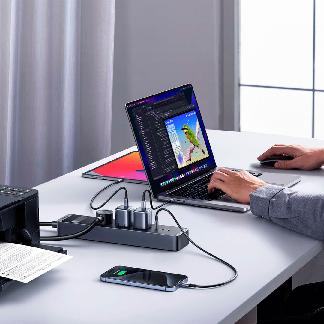 UGREEN S731 25353 Regleta 3CA y 3USB 30W