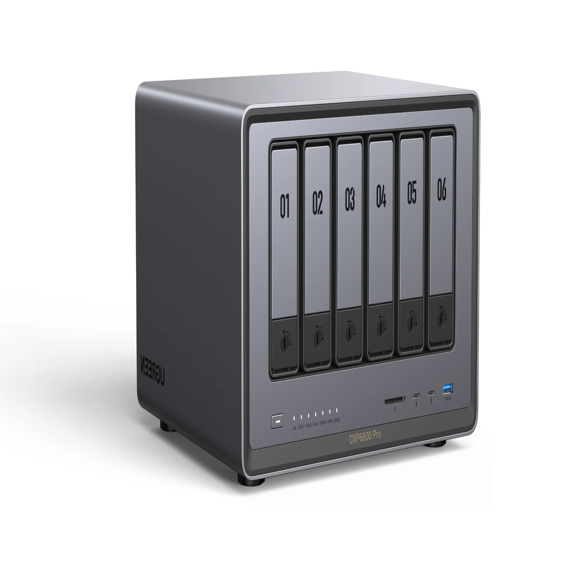 UGREEN 25898B DXP6800 PRO Almacenamiento NAS 6 Bahías