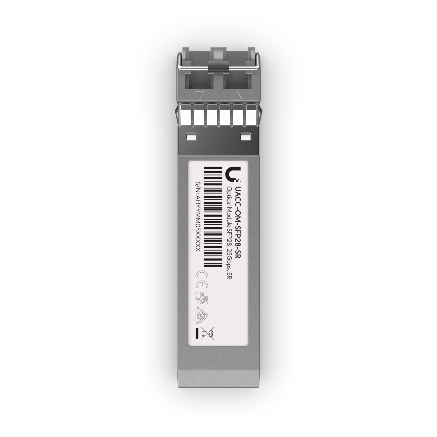 UBIQUITI UACC-OM-SFP28-SR Transceiver Multimodo SFP28 25Gbps LC Dúplex 100m