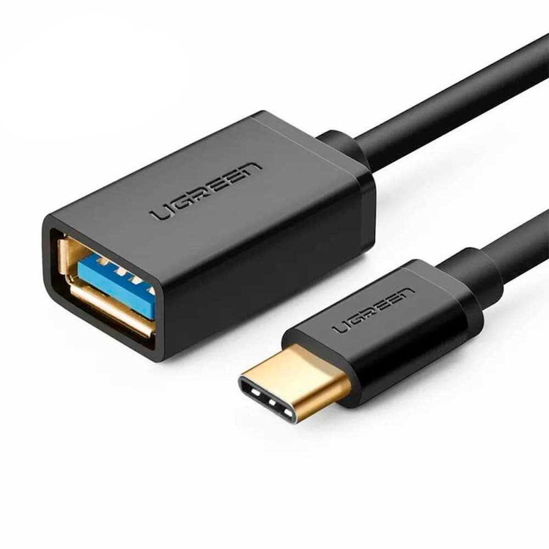 UGREEN US154 30701 Cable de Datos USB-C a USB 3.0 Hembra 15cm