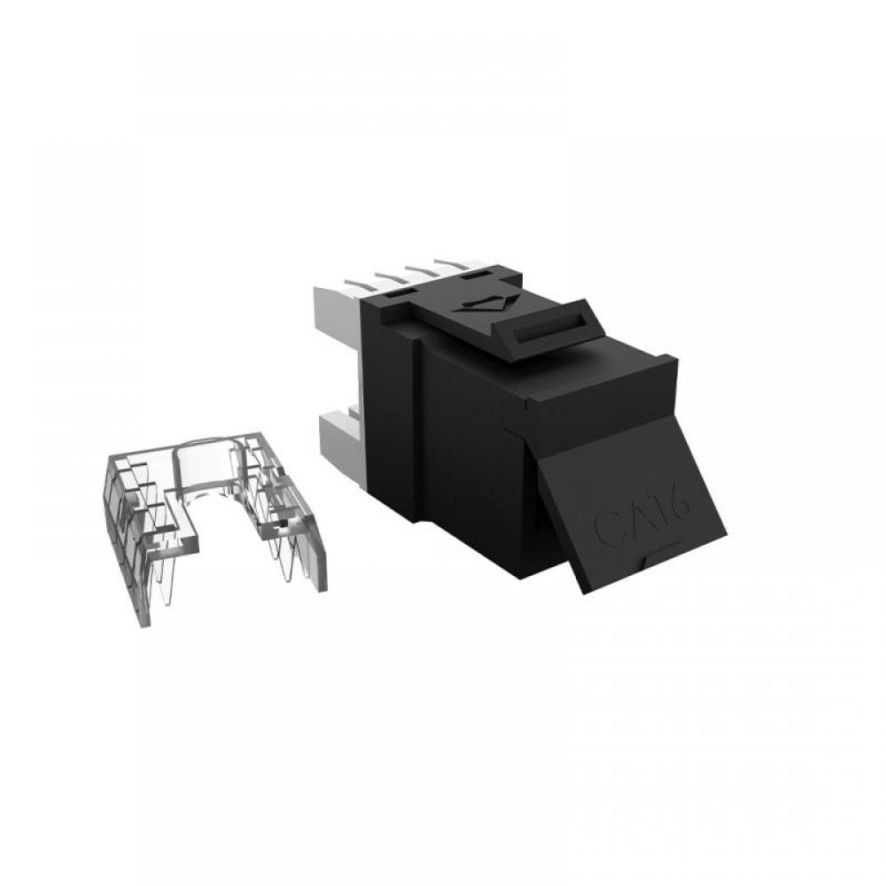FURUKAWA LIGHTERA 35030606 Conector Jack RJ45 Hembra Multilan Cat6 NEGRO
