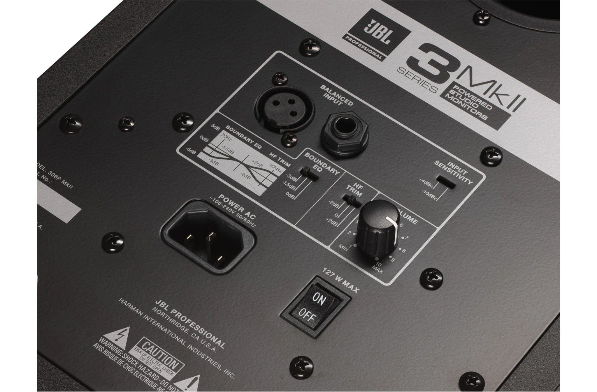 JBL 305PMKLL Monitor de Estudio Bidireccional Autoamplificado 5"