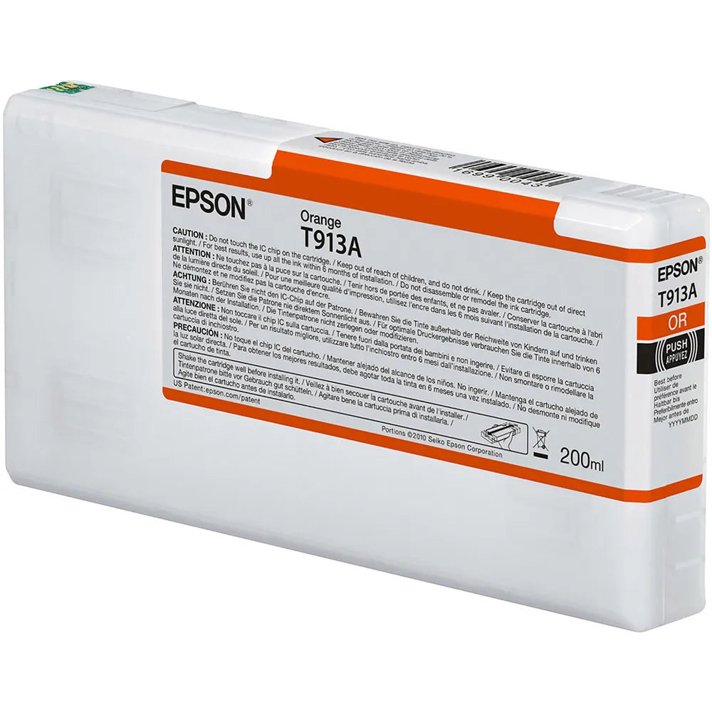 EPSON T913A00 Cartucho de Tinta T913 Naranja para imptresora SureColor P5000