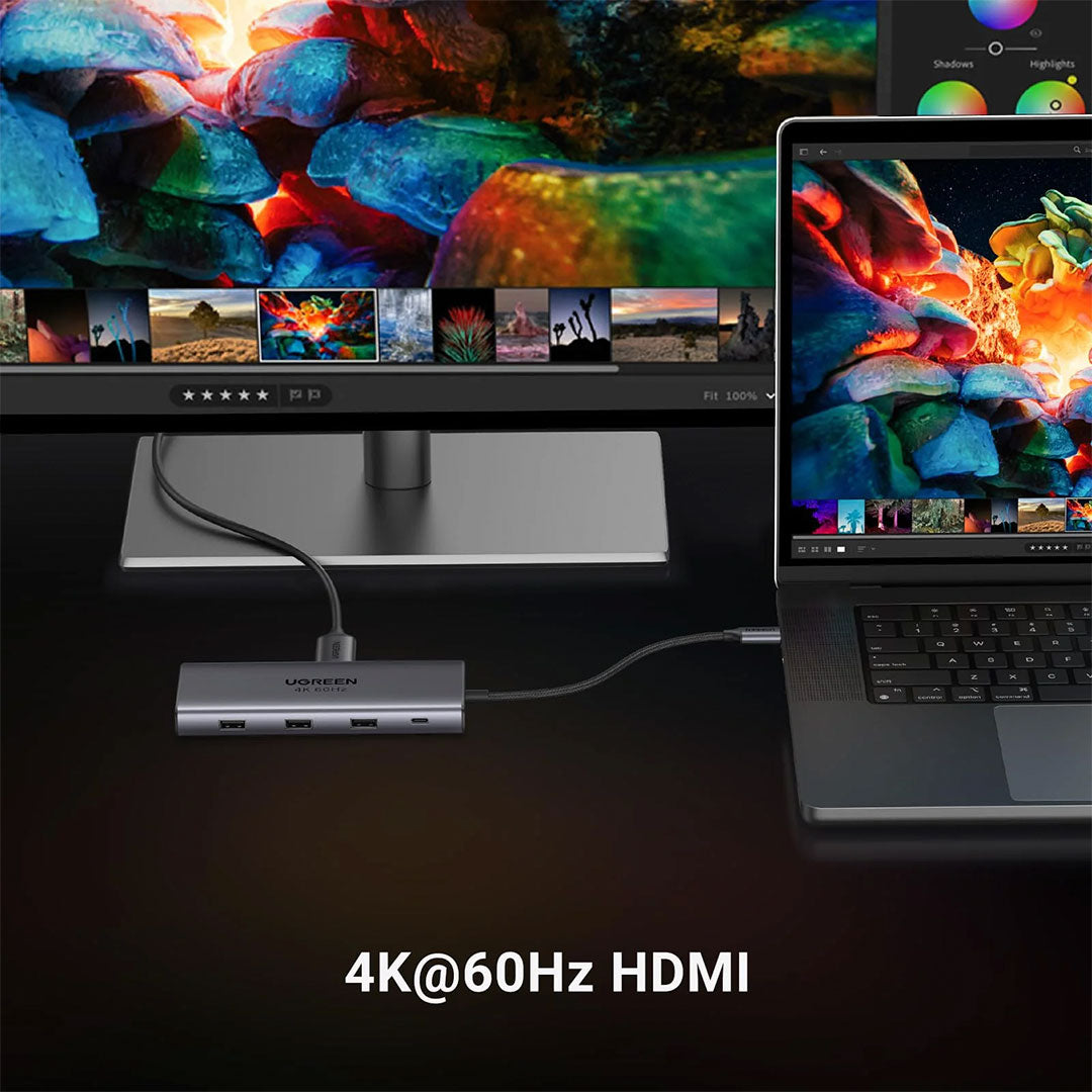 UGREEN CM693 45520 Revodok Pro 211 Adaptador HUB USB-C 11 en 1