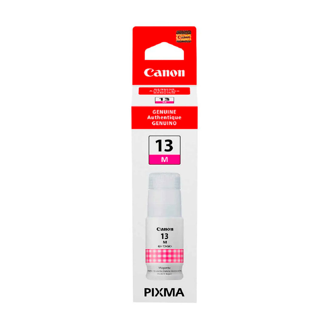 CANON 4669C001AA Botella de tinta Canon GI-13 Magenta 70ml, PIXMA G510 y G610