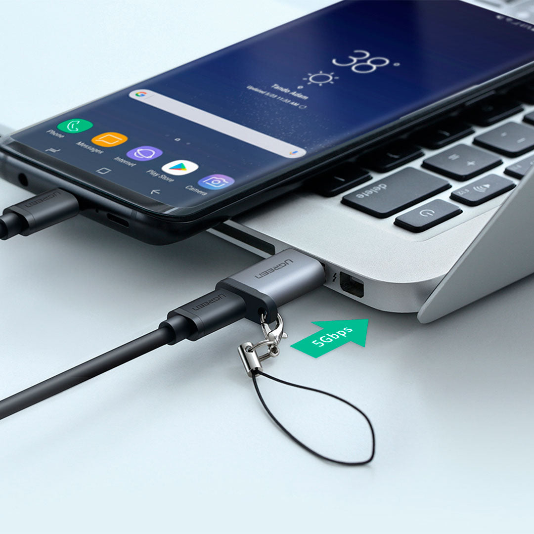 UGREEN US276 50533 Adaptador USB-A 3.0 Macho a USB-C Hembra