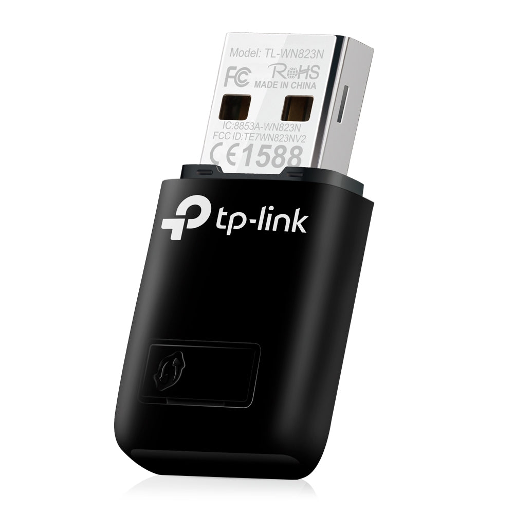 TP-LINK WN823N Mini Adaptador USB Inalámbrico WiFi4 2.4GHz 300Mbps