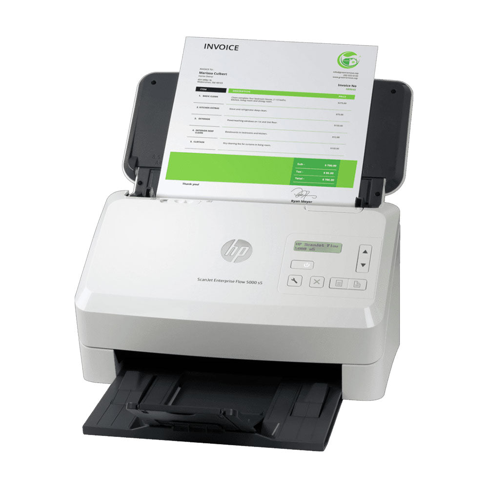 HP ScanJet Enterprise Flow 5000 s5 Escáner dúplex hasta 130ipm USB 3.0 6FW09A