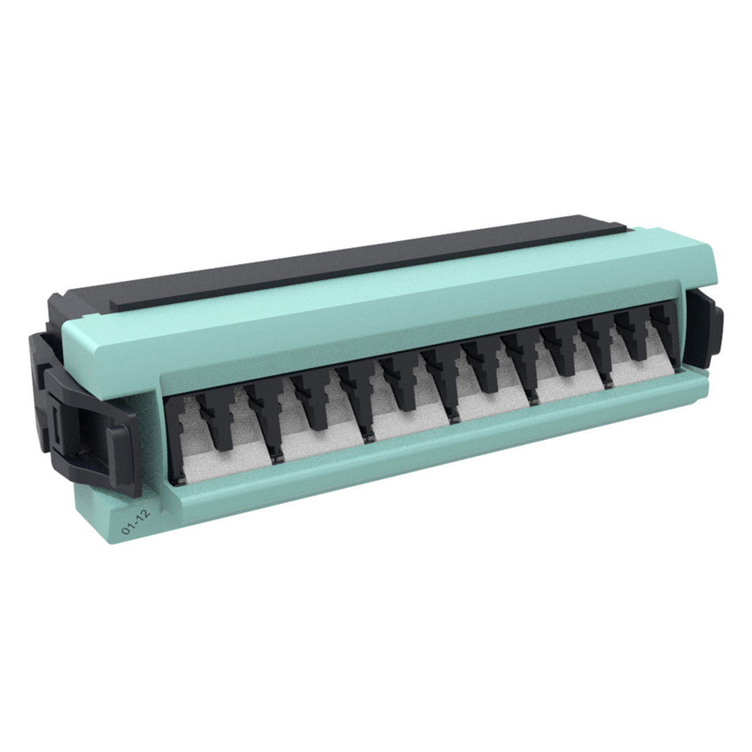 COMMSCOPE 760230938 Pack de Adaptadores de Distribución 360 Multimodo OM4 12 LC/UPC con Obturadores Internos
