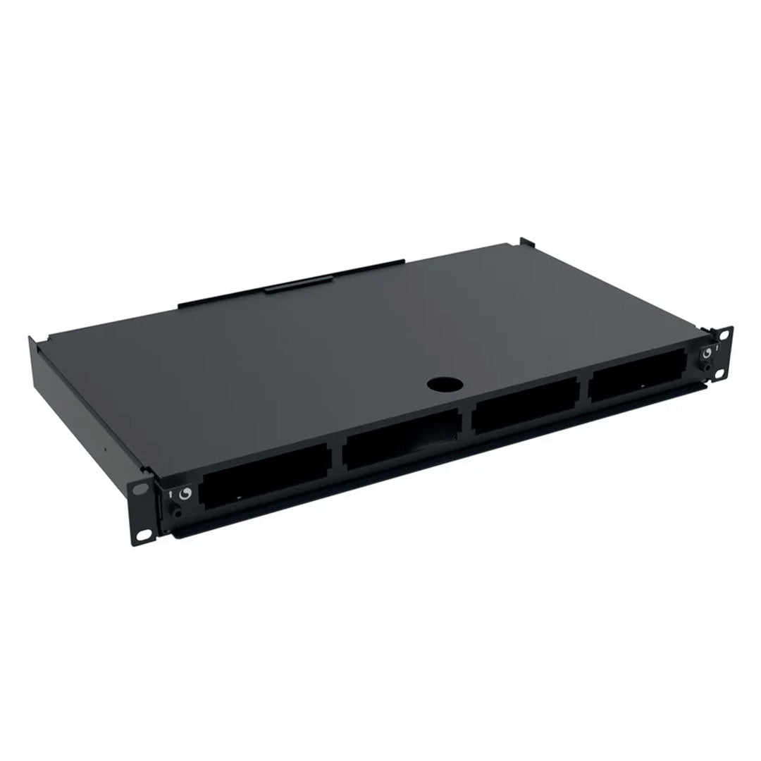 COMMSCOPE 760242455 Agile-1U Bandeja Deslizante de Fibra Optica Acepta 4 Módulos G2