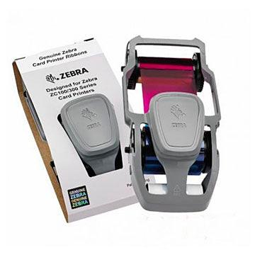 ZEBRA 800300-250LA RIBBON Color YMCKO 200 imágenes para impresoras ZC100-ZC300
