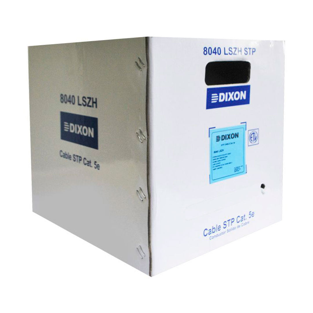DIXON 8040 LSZH Cable F/UTP Cat5E Cobre 24AWG Gris 305m