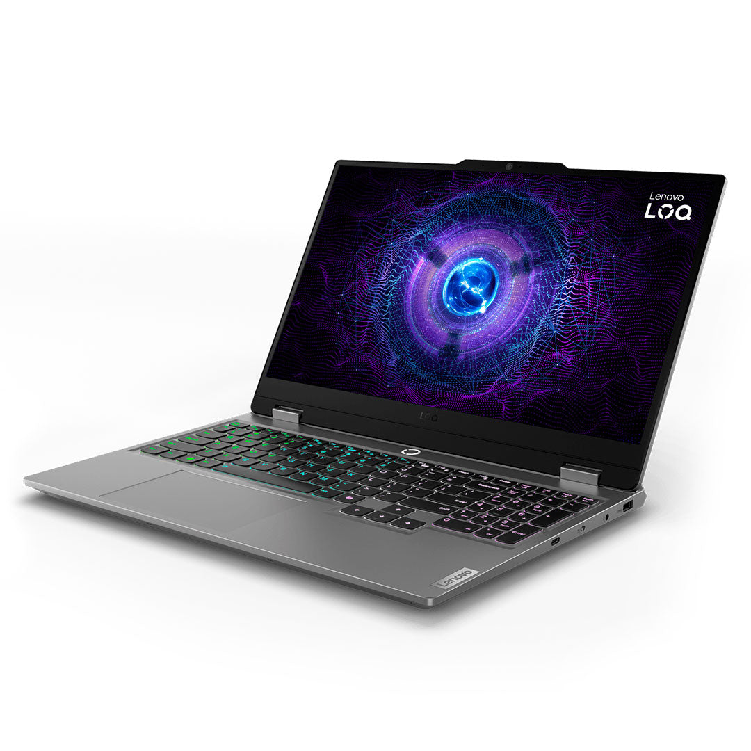 LENOVO LOQ 15IAX9 Laptop Core i5-12450HX hasta 4.4GHz, 15.6" FHD IPS, SSD M.2 512GB, 8GB DDR5-4800MHz (83GS006WLM)