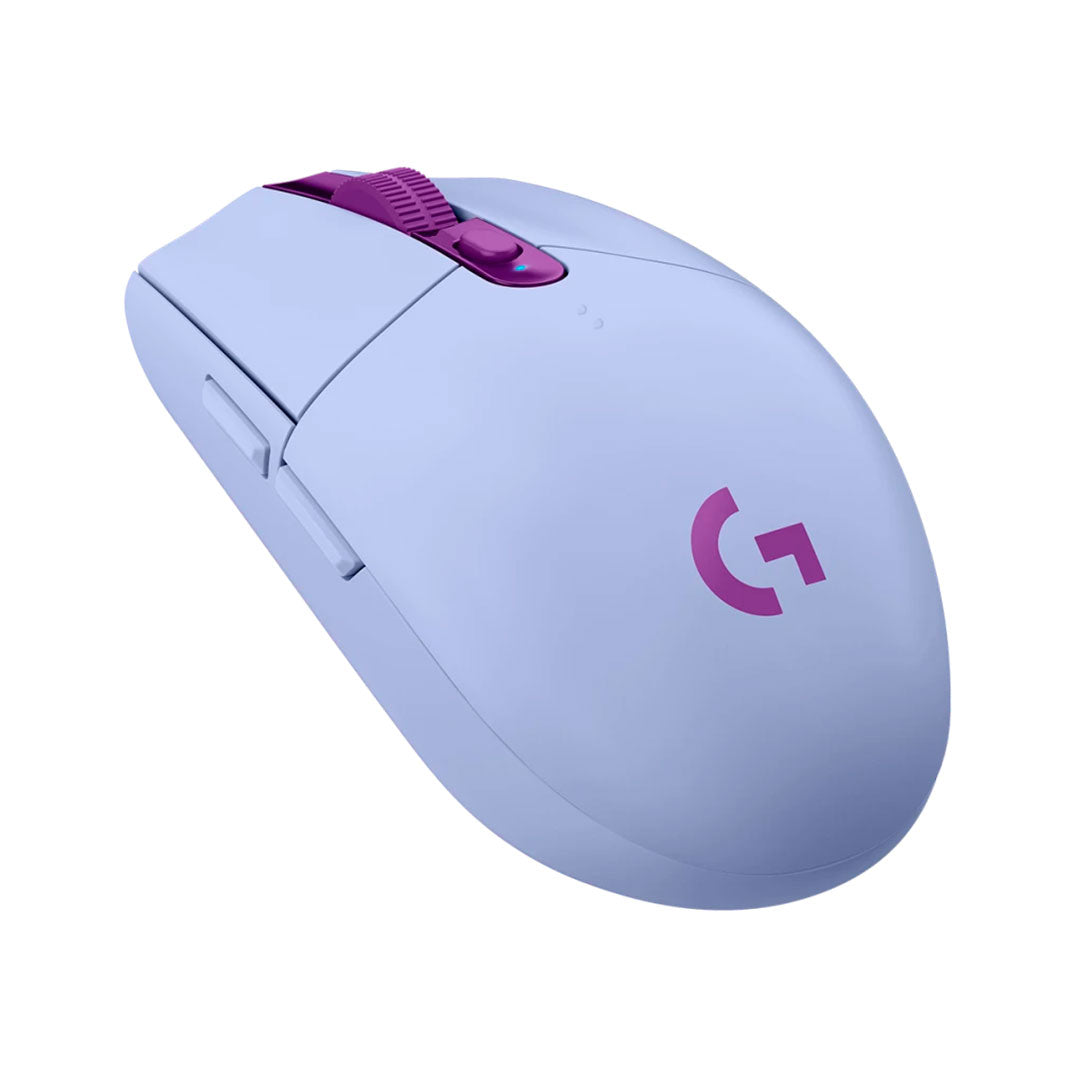 LOGITECH G305 Mouse inalámbrico Gaming Lightspeed, 12000 dpi, Lila, 910-006020