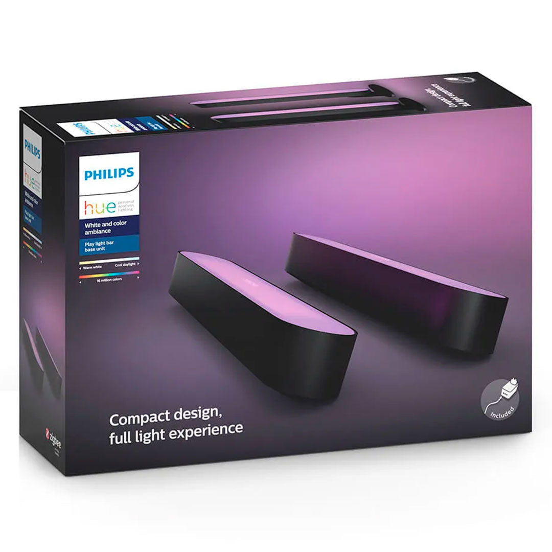 PHILIPS HUE Kit 2 Lámparas Barra de Luces Play Color 915005733901