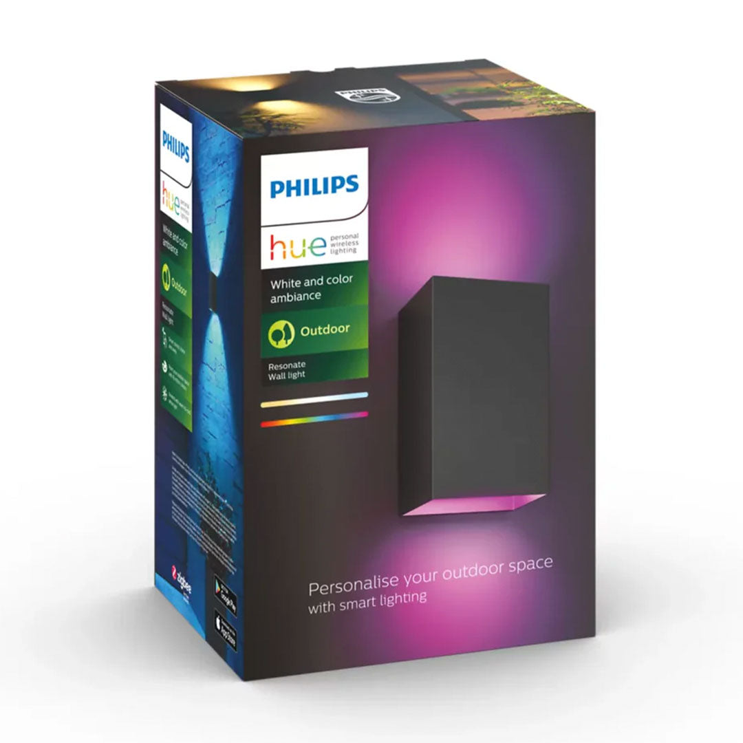 PHILIPS HUE 915005842901 Lámpara de Pared para Exterior Luz Blanco Color 8W 25000horas