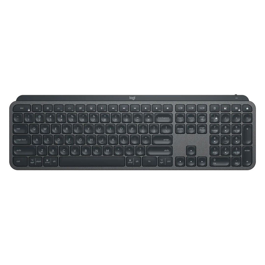 LOGITECH MX KEYS COMBO FOR BUSINESS Teclado + Mouse Inalámbrico Bluetooth, Grafito, 920-010224