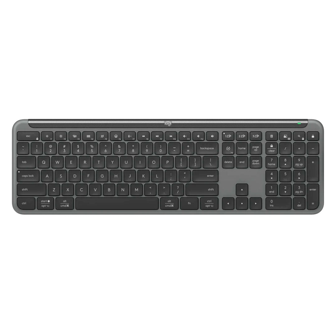 LOGITECH SIGNATURE SLIM K950 Teclado inalámbrico Bluetooth multidispositivo, Negro, 920-012432