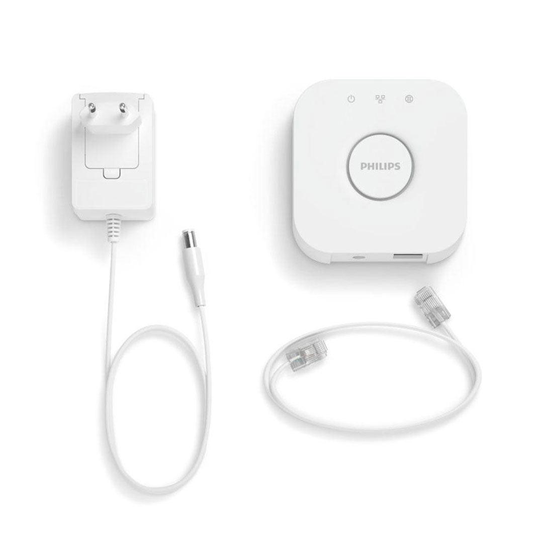 PHILIPS HUE 929001180642 Controlador para conexión con dispositivos Smart Hue. Hasta 50 dispositivos. Compatible con Alexa, Google Assistant, Apple Home