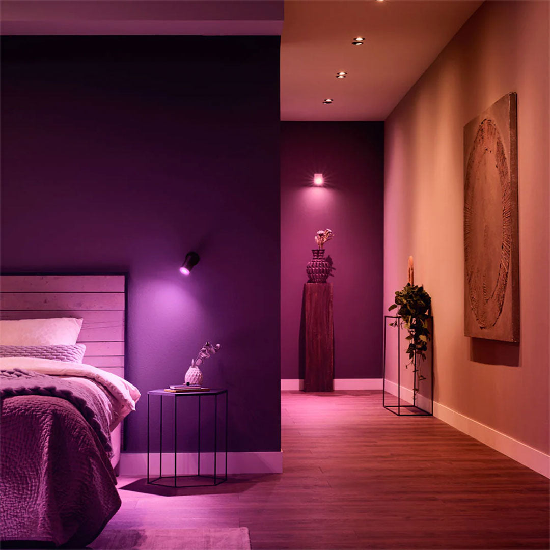 PHILIPS HUE Kit Foco GU10 Color + Bridge Inteligente