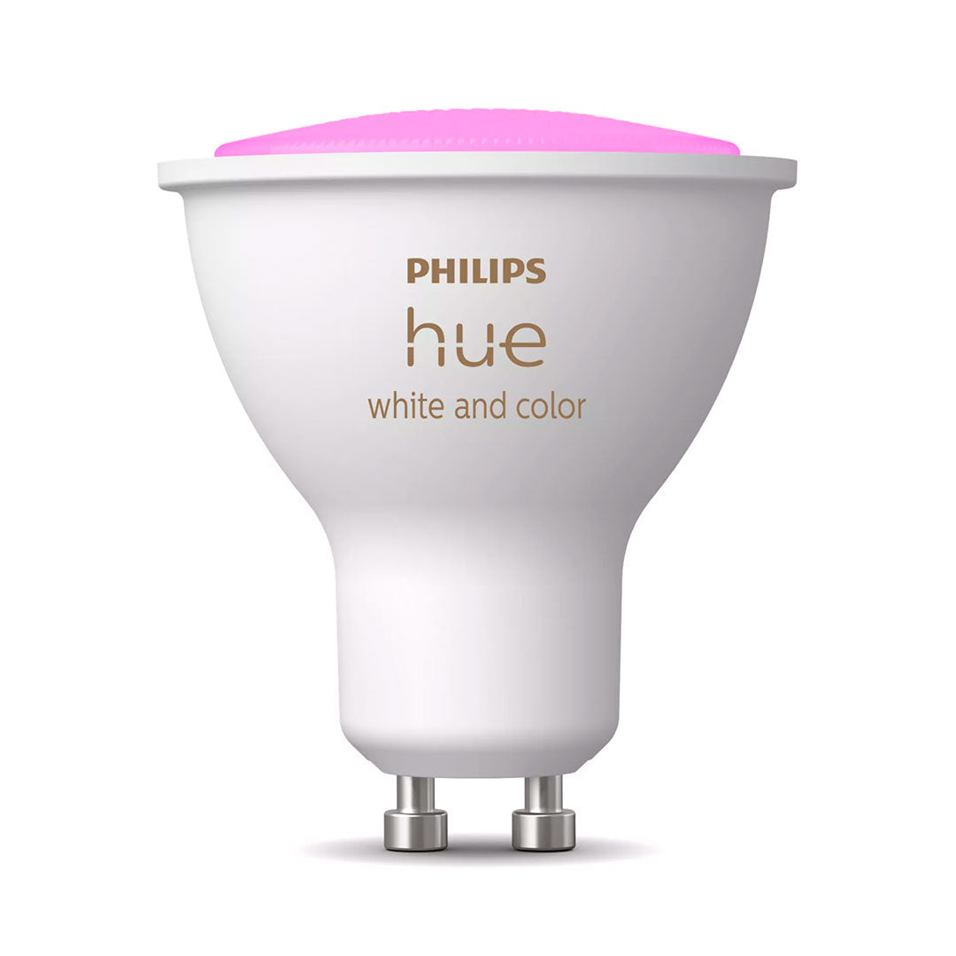 PHILIPS HUE Kit Foco GU10 Color + Bridge Inteligente