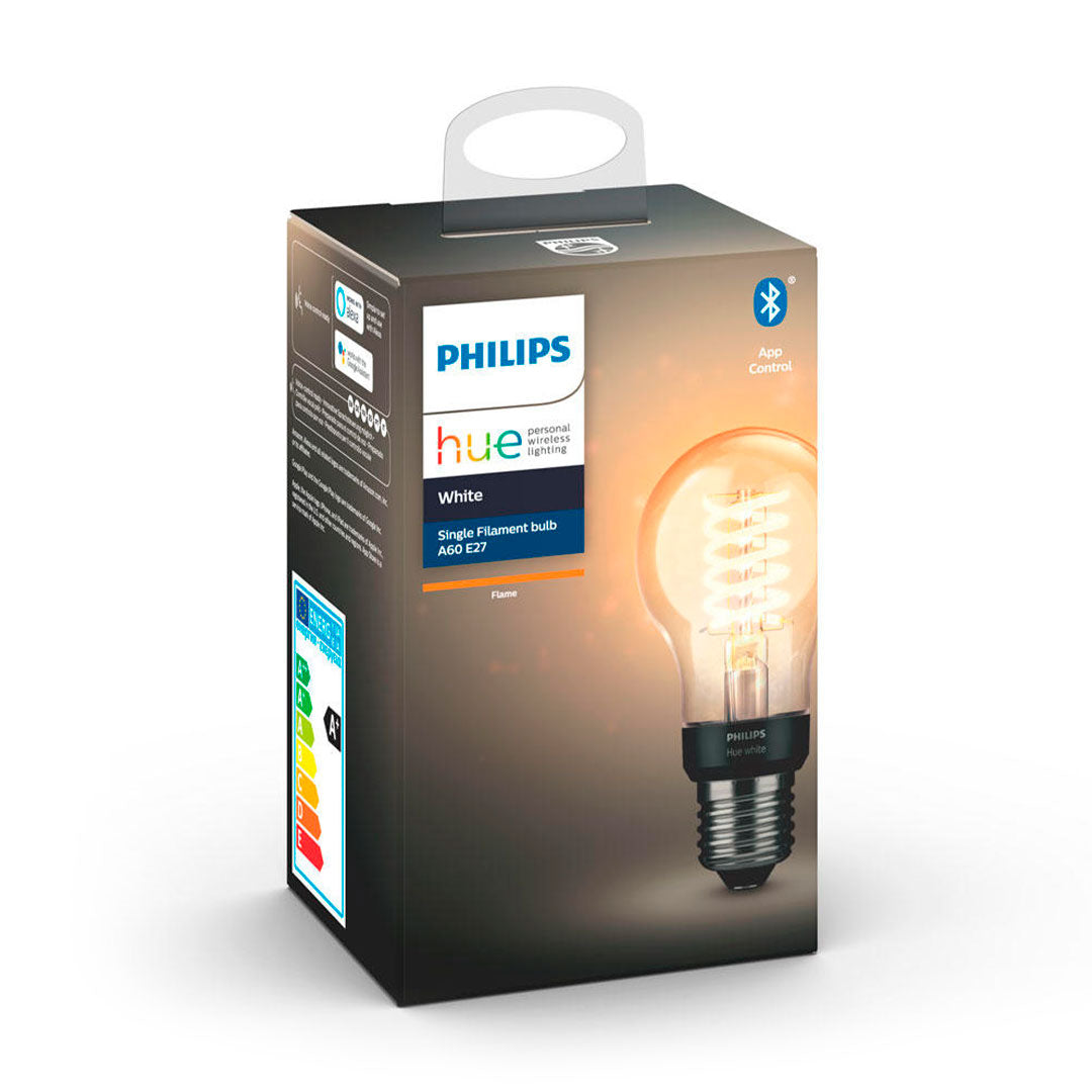 PHILIPS HUE 929002240901 Bombilla Foco Inteligente Vintage con Filamento 2100k E27 A60