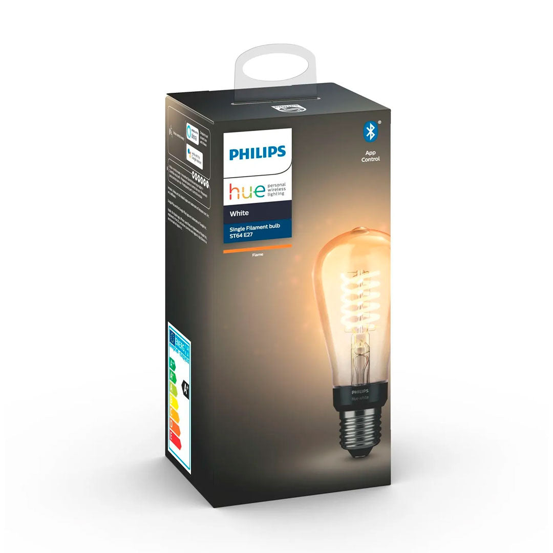 PHILIPS HUE 929002241201 Bombilla Foco Inteligente Vintage con Filamento ST64 E27
