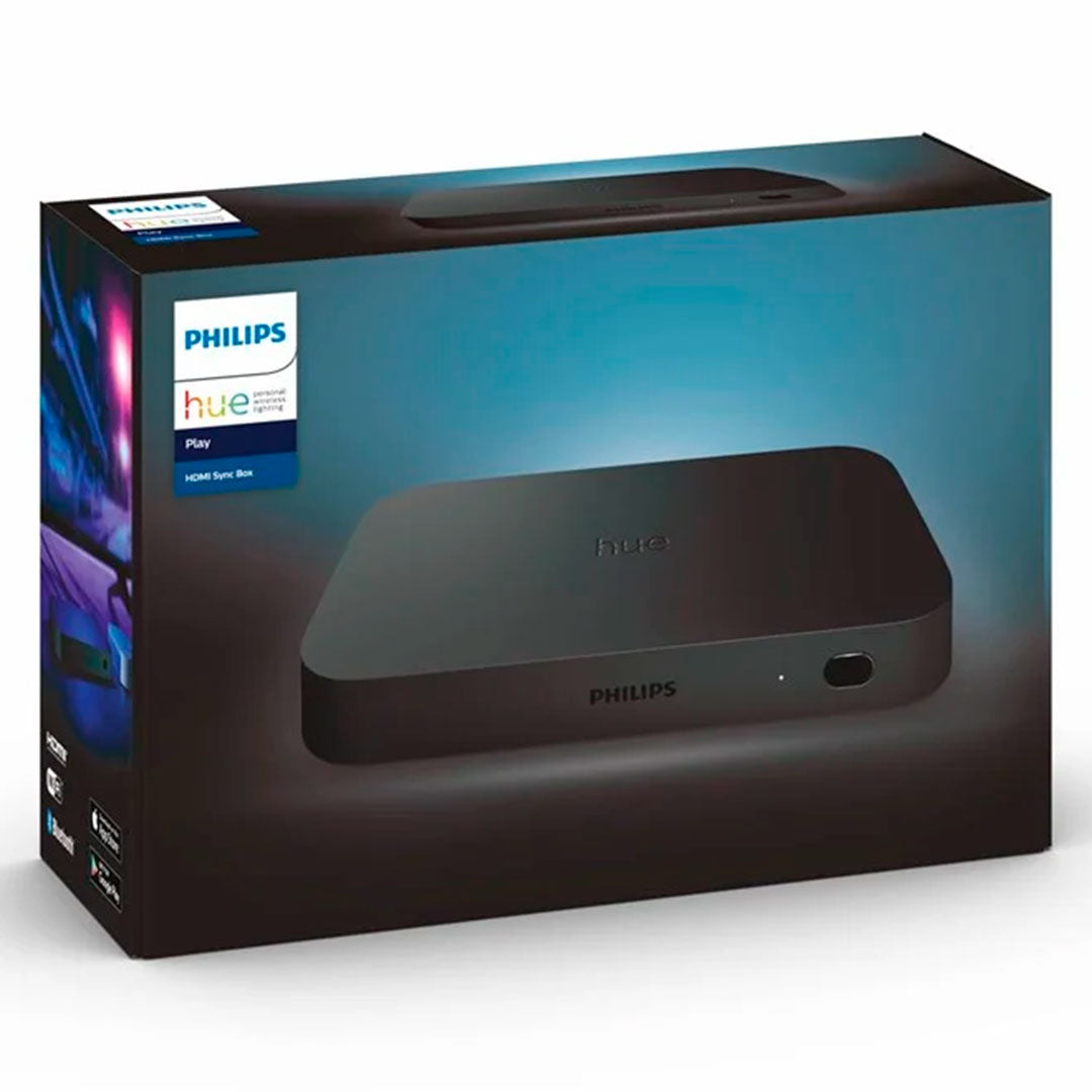 PHILIPS HUE Kit Play HDMI Sync Box + Play Gradient Tira de Luz LED para TV 65" + Bridge Smart