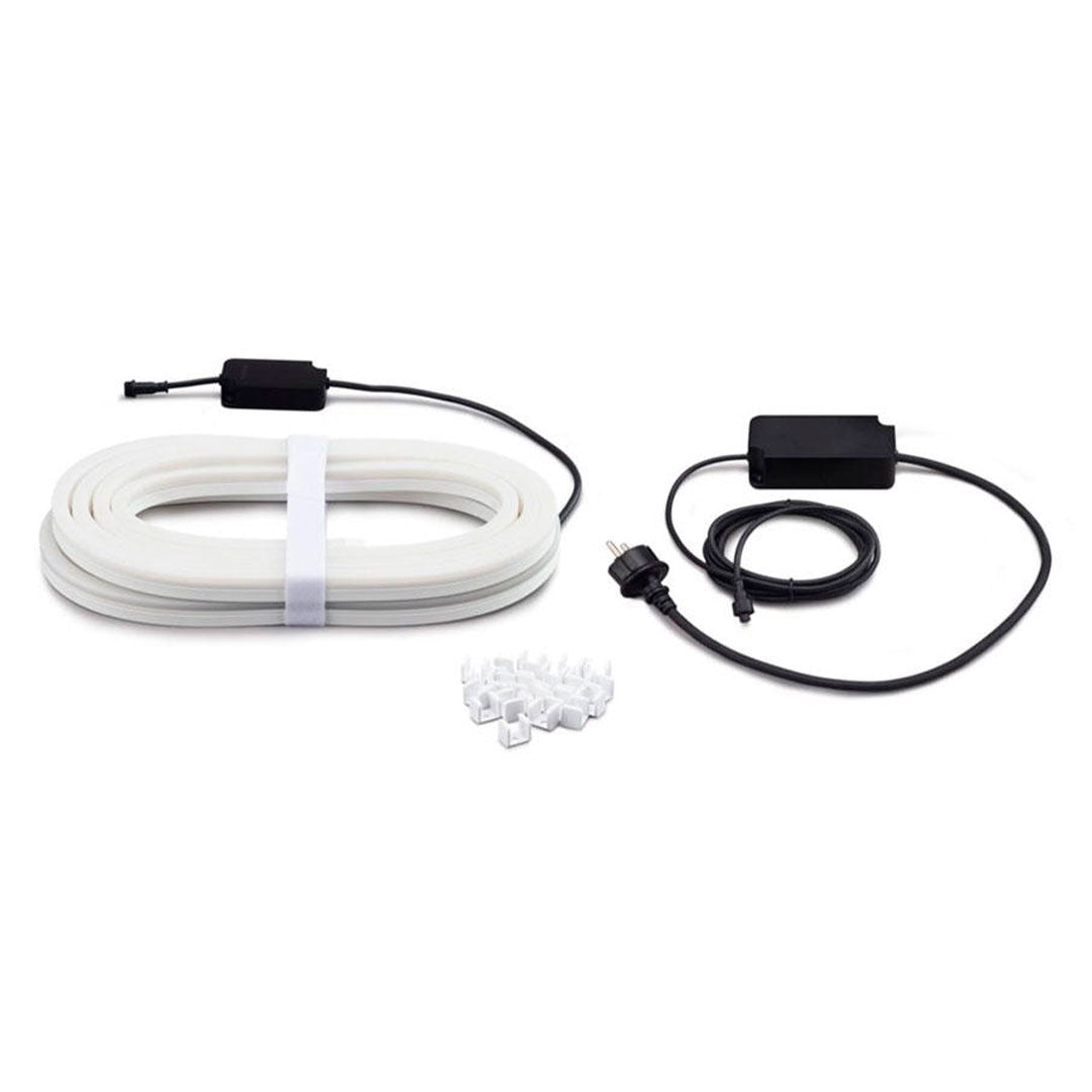PHILIPS HUE 929002289102 Tira de luz multicolor para exteriores 5mts 37.5w, 1650 lúmenes